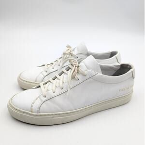 Common Projects Original Achilles Sneaker Shoes Men's White Size US7 EU40